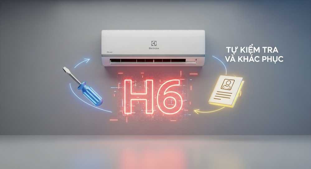 Máy lạnh electrolux báo lỗi h6 nguyên nhân và cách khắc phục hiệu quả 3 Cách tự kiểm tra và khắc phục lỗi h6 an toàn tại nhà