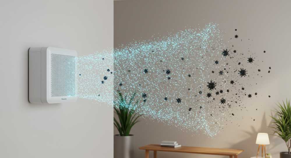 Tại sao nên mua máy lạnh Panasonic UBKH-8 cho gia đình bạn 1 Công nghệ nanoe X thế hệ 3 bảo vệ sức khỏe toàn diện