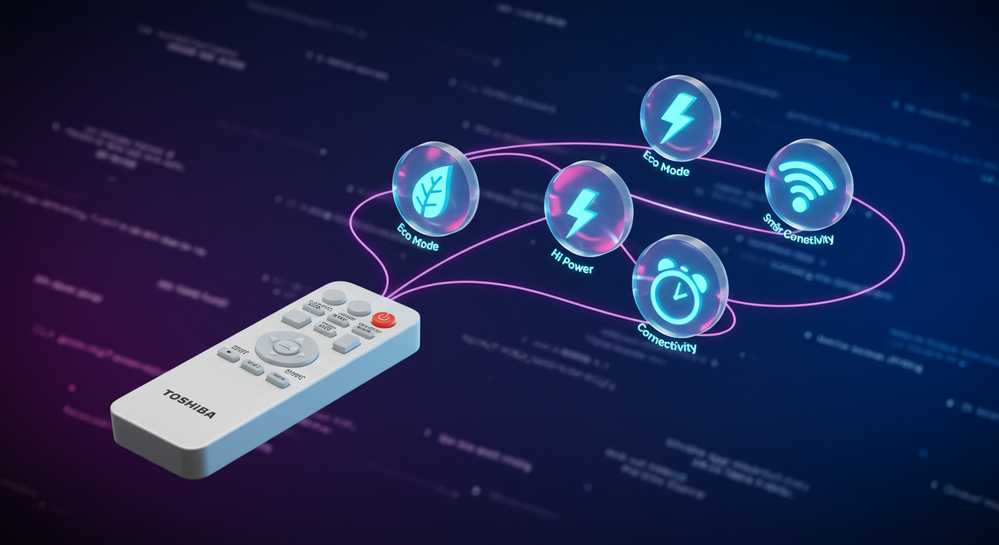 Cách sử dụng remote máy lạnh Toshiba chi tiết từ A đến Z 2 Khám phá các tính năng nâng cao và tiện ích thông minh