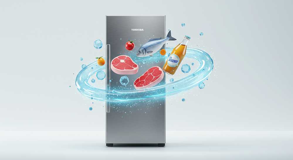 Ngăn Cooling Zone trên tủ lạnh Toshiba là gì và cách dùng hiệu quả 2 Lợi ích vượt trội khi sử dụng ngăn Cooling Zone