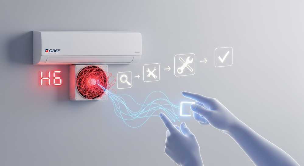 Lỗi H6 điều hòa Gree là gì và cách khắc phục hiệu quả 3 Các bước kiểm tra và xử lý lỗi H6 điều hòa Gree an toàn tại nhà