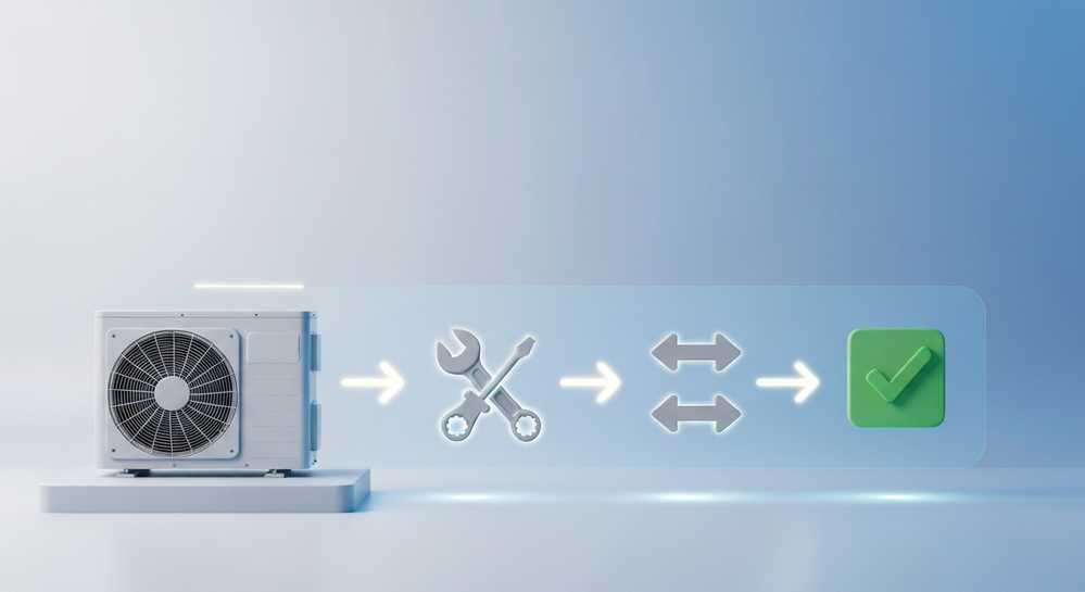 Thay cục nóng máy lạnh giá bao nhiêu và những điều cần biết 2 Quy trình thay thế cục nóng điều hòa chuyên nghiệp