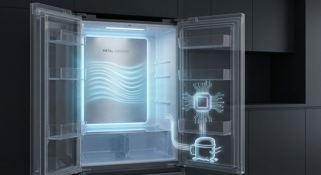 Đột phá công nghệ AI Hybrid Cooling trên tủ lạnh Samsung giúp bảo quản thực phẩm và tiết kiệm điện 1 công nghệ AI Hybrid Cooling trên tủ lạnh Samsung
