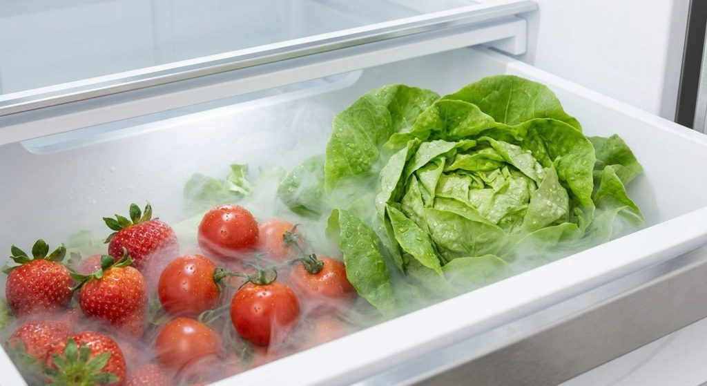 Đột phá công nghệ AI Hybrid Cooling trên tủ lạnh Samsung giúp bảo quản thực phẩm và tiết kiệm điện 2 công nghệ AI Hybrid Cooling trên tủ lạnh Samsung