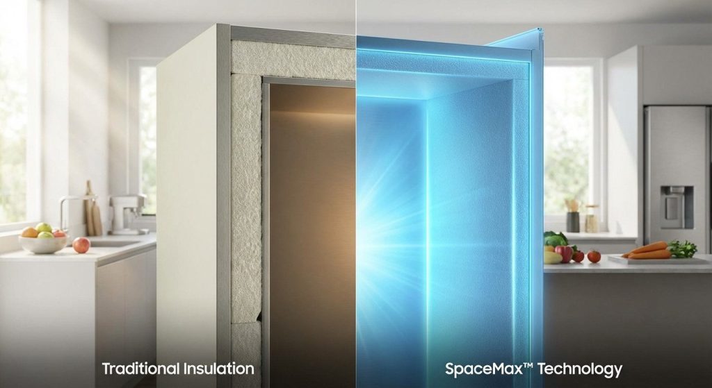 Công nghệ SpaceMax trên tủ lạnh Samsung: Giải pháp mở rộng không gian lưu trữ thông minh 1 công nghệ SpaceMax trên tủ lạnh Samsung