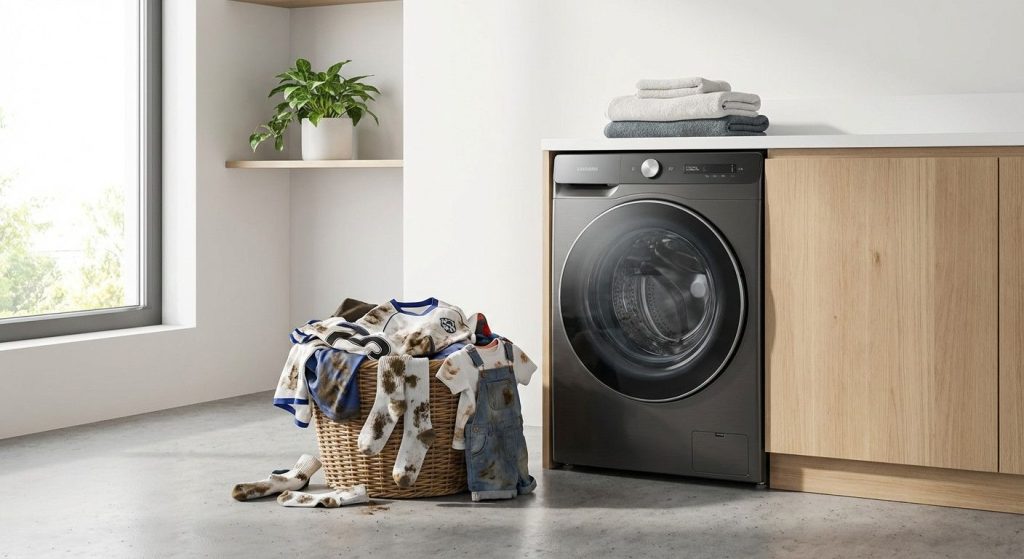 Chế độ PreWash trên máy giặt là gì và cách đánh bay vết bẩn cứng đầu 2 PreWash trên máy giặt là gì